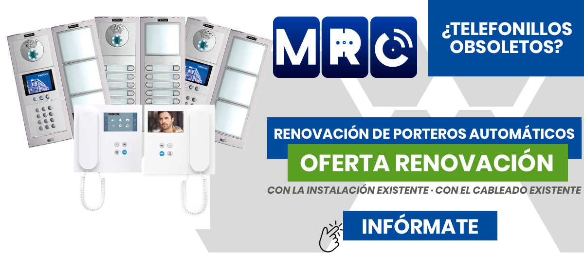 Actualice su Portero Autom&aacute;tico Obsoleto sin necesidad de sustituir cableado a un precio incre&iacute;ble