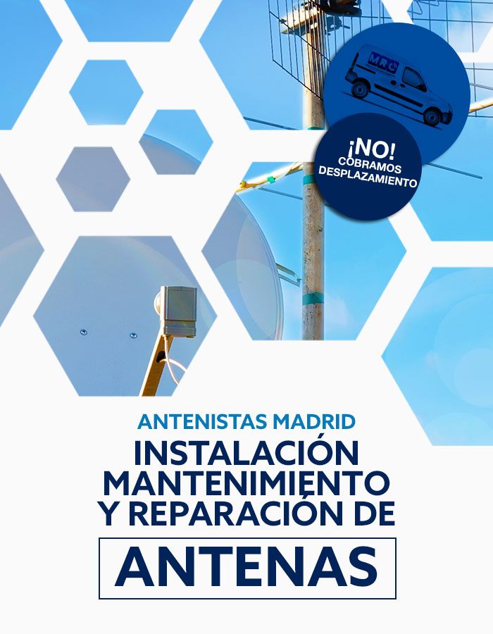 Antenistas en Madrid Norte. Electricistas en Madrid Sur. Porteros, Videoporteros y Mantenimiento de Comunidades de Vecinos
