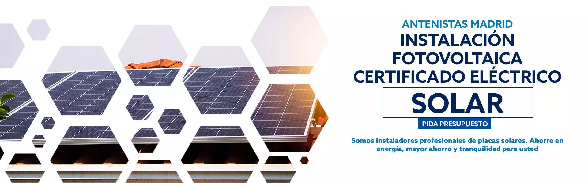 Certificado Eléctrico Solar - Instalación Fotovoltaica Madrid y Toledo.